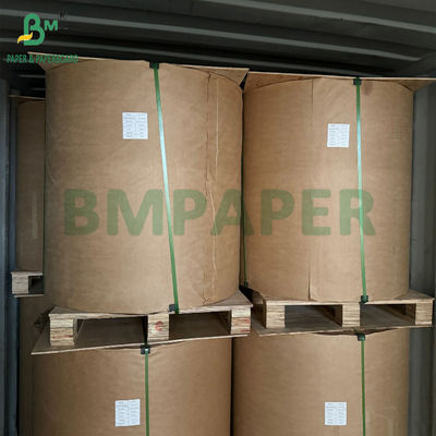 50 گرام 60 گرام ورژن قهوه ای رول کاغذ کرافت برای تقسیم کننده ها عرض 100 سانتی متر