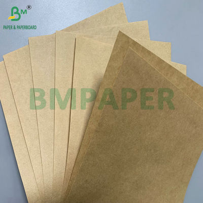 کاغذ کرافت قهوه ای بدون پوشش 50gm 60gm 180mm 715mm برای ساخت کیسه های غذایی