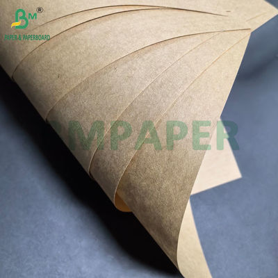 70g 80g کاغذ بازیافت شده با قدرت بالا کیف قهوه ای Kraft