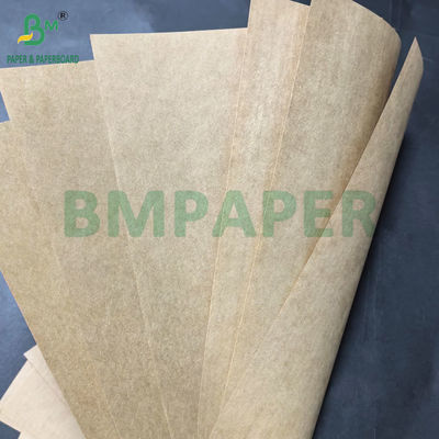 70g 80g کاغذ بازیافت شده با قدرت بالا کیف قهوه ای Kraft