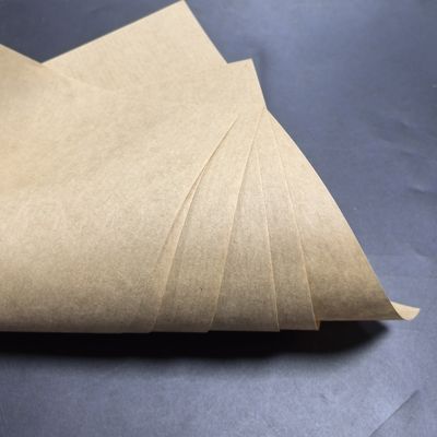 70g 80g کاغذ بازیافت شده با قدرت بالا کیف قهوه ای Kraft