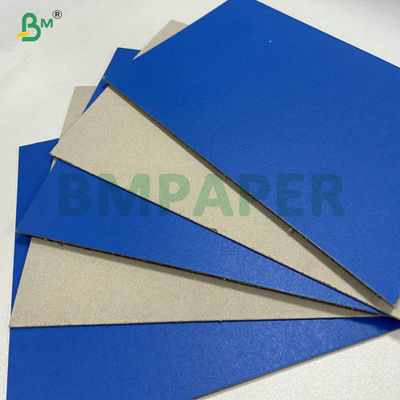 2 میلیمتر 2.5 میلیمتر یک طرفه آبی لایه دار خاکستری پشت صفحه برای جعبه هدیه 31 X 43 اینچ