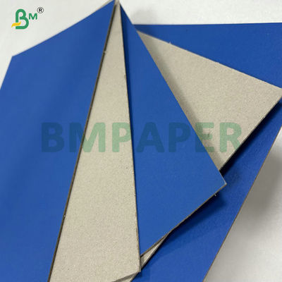 2 میلیمتر 2.5 میلیمتر یک طرفه آبی لایه دار خاکستری پشت صفحه برای جعبه هدیه 31 X 43 اینچ