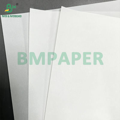 ۶۵ ۹۵ GSM کم شفافیت کاغذ خاکستری سفید طبیعی صفحه ردیابی ۸٫۵ x ۱۱ اینچ