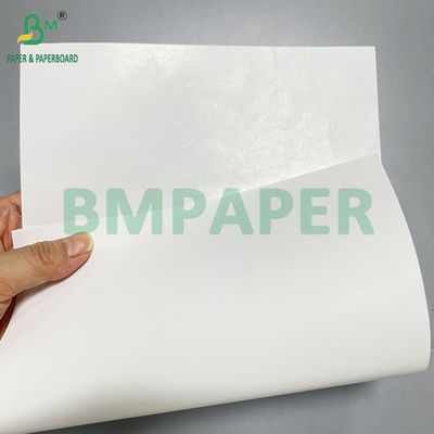 یک طرف درخشان 62 65 GSM سفید خیس - رول کاغذی برای ساخت برچسب
