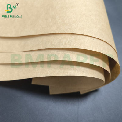 کاغذ کرافت قهوه ای طبیعی با قدرت بالا برای کیسه های حمل 70g 80g