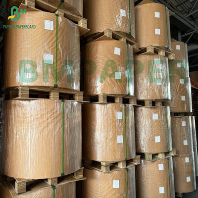 کاغذ کرافت قهوه ای طبیعی با قدرت بالا برای کیسه های حمل 70g 80g