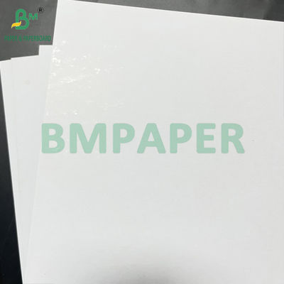 سفتی بالا 1.2mm هسته خاکستری هر دو طرف سفید تخته ضخیم سطح درخشان