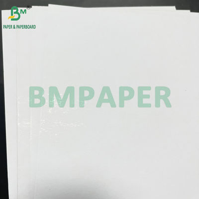 سفتی بالا 1.2mm هسته خاکستری هر دو طرف سفید تخته ضخیم سطح درخشان