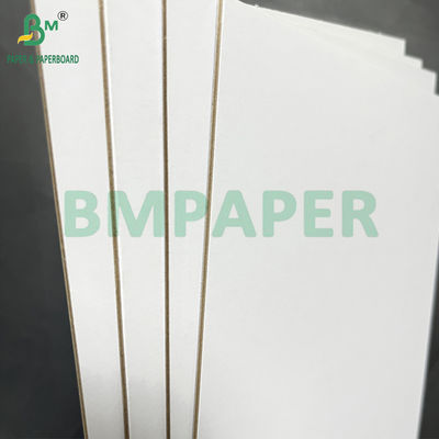 سفتی بالا 1.2mm هسته خاکستری هر دو طرف سفید تخته ضخیم سطح درخشان