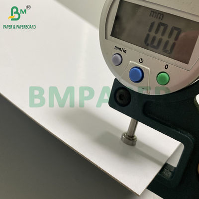 1mm 820g کارتونی سفید با خاکستری وسط 2 لایه کارتونی لایه دار 31 &quot;x 43&quot;