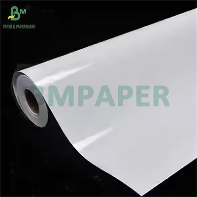 180 گرام 200 گرام کاغذ عکس سفید بالا پلاس یک طرف درخشان 24 &quot;36&quot; X 30m 50m طول رول