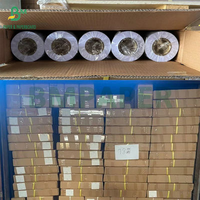 24' X 150ft پوشش داده شده 28lb Inkjet Plotter Paper Bond رول 2' هسته