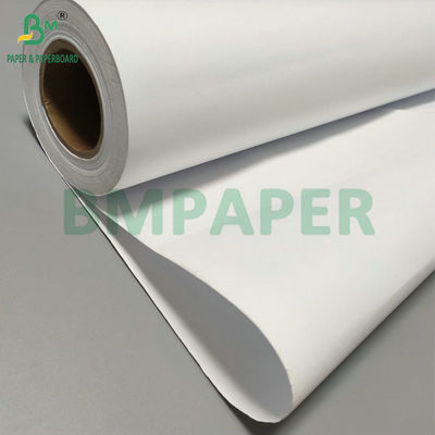 24' X 150ft پوشش داده شده 28lb Inkjet Plotter Paper Bond رول 2' هسته
