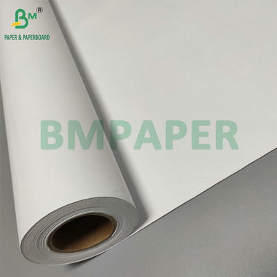 24' X 150ft پوشش داده شده 28lb Inkjet Plotter Paper Bond رول 2' هسته