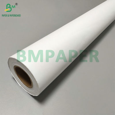 24' X 150ft پوشش داده شده 28lb Inkjet Plotter Paper Bond رول 2' هسته