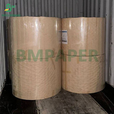ضد چرب ضد آب 300g + 18g PE پوشانده کاغذ کاسه قهوه ای 700mm
