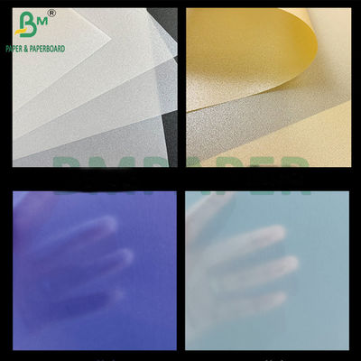 110 گرام کاغذ ردیابی رنگ 787mm توسط 1092mm نیمه شفاف کاغذ طلا