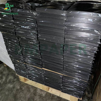 300gm تمام سیاه کارت کرافت کاغذ جامد ورق آلبوم کارتون مقاوم به تاشو