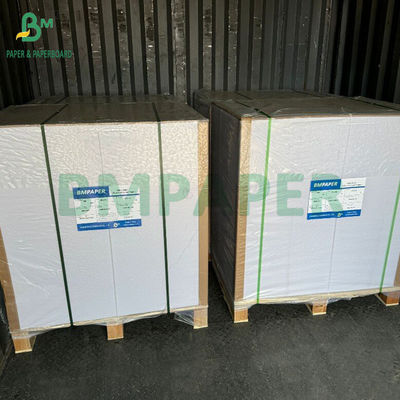 60# 90gm پوشش یک طرفه ورق C1S برای برچسب های مواد غذایی 32' x 24'