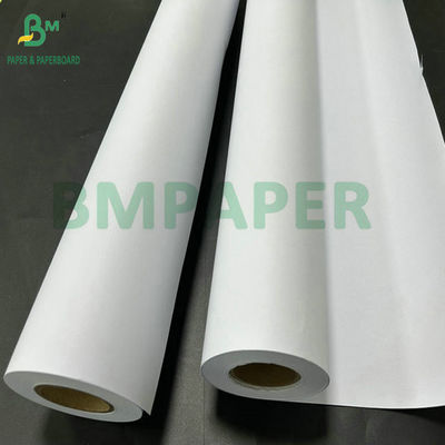 80 گرم کاغذ کاغذي سفيد بدون پوشش با اندازه 36 اينچ x 50 يارد 2 &quot;