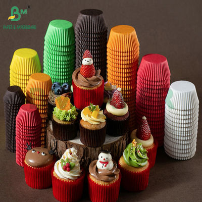 600mm عرض رول 25gsm 30gsm کاغذ Kraft سفید برای کاغذ نان پختن کیک