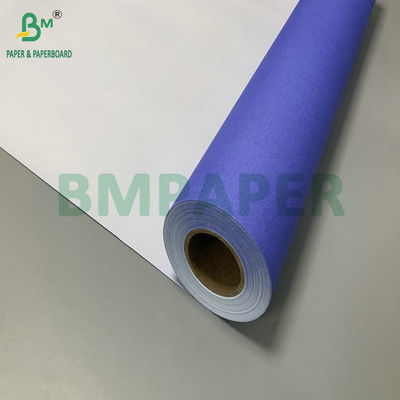 24' X 150ft یک طرفه بنفش آبی 20 پوند سند کاغذی CAD رول 2' هسته