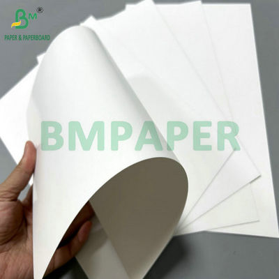 250 گرم 300 گرم یک طرف پوشش SBS سولفات سفید کننده جامد برای بسته بندی کارتن 70 x 100 سانتی متر