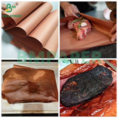 کاغذ پخت و پز غیر پوشیده 70 گرمی درجه غذایی ضد چربی مقاوم در برابر دمای بالا