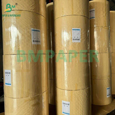120g مواد غذایی مقاومت کششی کاغذ کرافت قهوه ای برای کاغذ کیسه