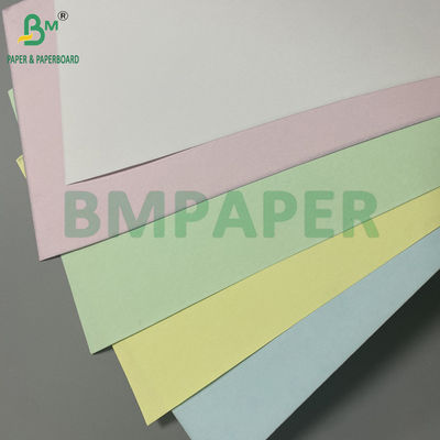 75g تصویر کاغذ بدون کربن دیجیتال با اندازه حروف سیاه CB سفید CFB CF آبی زرد صورتی سبز