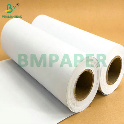 20 پوند سفید بودن خوب بدون پوشش کاغذ روشن برای مهندسی 36 اینچ X 50yard 2 &quot; هسته