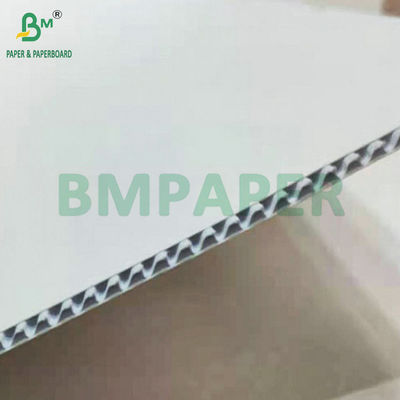 2 لایه 3 لایه تخته ی نورد سفید 100g + 100g + 100g فلوت E F برای جعبه بسته بندی