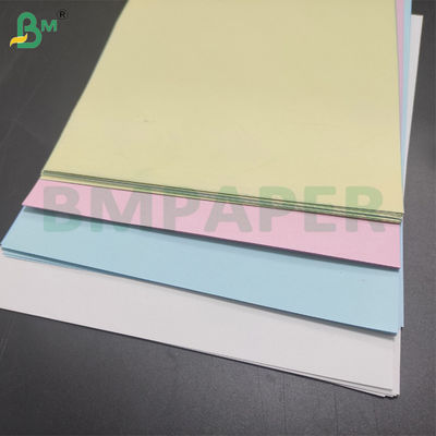 ورق نامه اندازه 8.5 x 11 اینچ NCR کاغذ فوق العاده کاغذ غیر کربن
