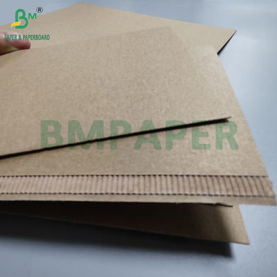 کارت کاغذی نطفه شده قهوه ای کرافت N فلوت برای بسته بندی لجستیک 70 X 100 سانتی متر