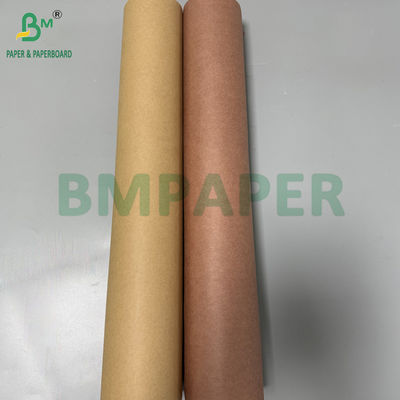 کاغذ گچ گوشت گچ قهوه ای صورتی یخچال کاغذ بسته بندی سفارشی اندازه 24 اینچ عرض