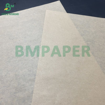 35gsm 40gsm کاغذ کرافت قهوه ای شیشه ای MGBK پشت کاغذ کرافت یک طرف درخشان