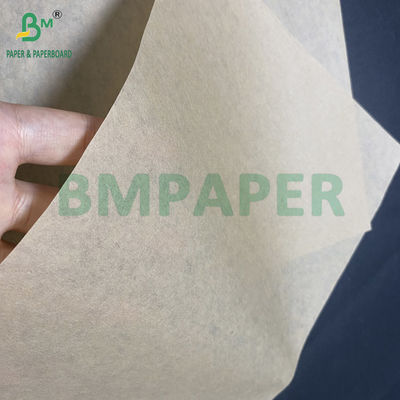 35gsm 40gsm کاغذ کرافت قهوه ای شیشه ای MGBK پشت کاغذ کرافت یک طرف درخشان