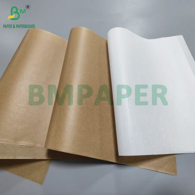 40gm 2 طرف سلیکون پوشانده کاغذ چرمی برای کباب در فرن 1050 x 1300mm