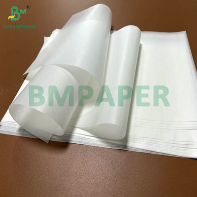 11 &quot;x 17&quot; 30 گرام 40 گرام کاغذ شیشه ای سفید شده برای بسته بندی غذاهای پخته شده