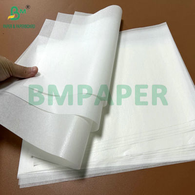 11 &quot;x 17&quot; 30 گرام 40 گرام کاغذ شیشه ای سفید شده برای بسته بندی غذاهای پخته شده