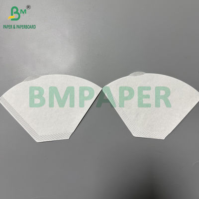 50gm کاغذ فیلتر قهوه سفید سفید شده برای جدا کردن جامد از مایع