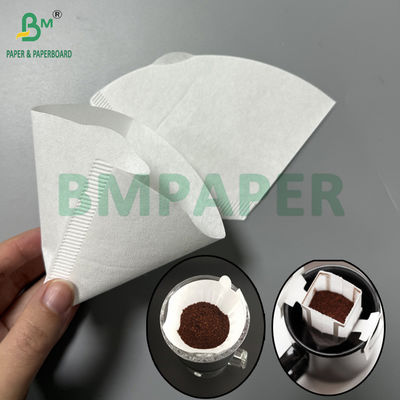 50gm کاغذ فیلتر قهوه سفید سفید شده برای جدا کردن جامد از مایع