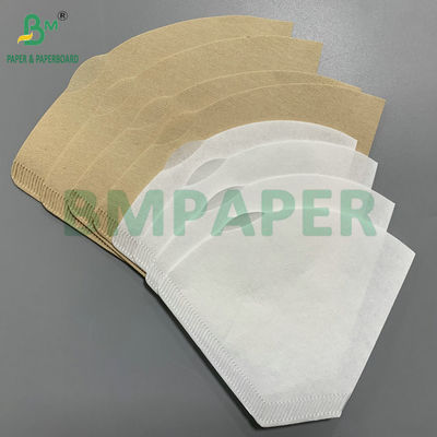 کاغذ فیلتر قهوه ای قهوه ای و سفید طبیعی 50gm 500mm - 1500mm عرض