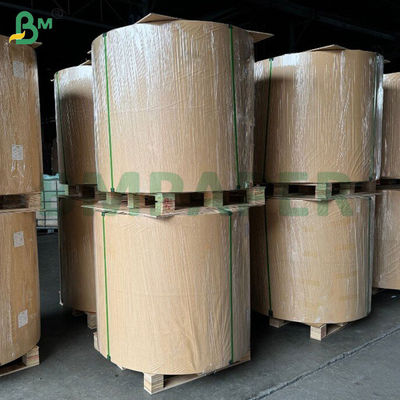 کاغذهای قهوه ای بدون پوشش کپ کیک یکبار مصرف ضد چرب 70 * 100 سانتی متر