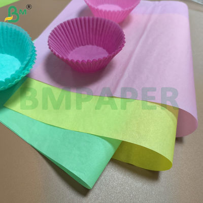 کاغذهای پوششی کیک برای پخت و پز 40 گرمی 50 گرمی کاغذ ضد چرب قهوه ای