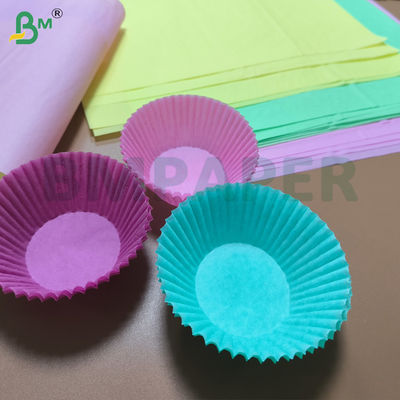 کاغذهای پوششی کیک برای پخت و پز 40 گرمی 50 گرمی کاغذ ضد چرب قهوه ای