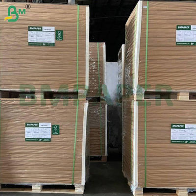 50g قهوه ای کلوچه پوشه کاغذ پخت و پز غیر پوشه شده ضد چرب ضد آب درجه غذایی