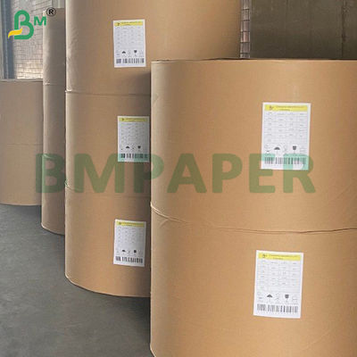 210g + 15g کاسه کاغذ مواد غذایی درجه PE پوشانده چوبی کاغذی رول