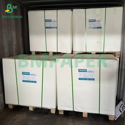 120 گرم کاغذ کرافت سفید تراکم در رول 70 سانتی متر برای کیسه های کرافت